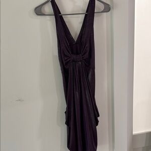 Elegant Purple Evening Dress